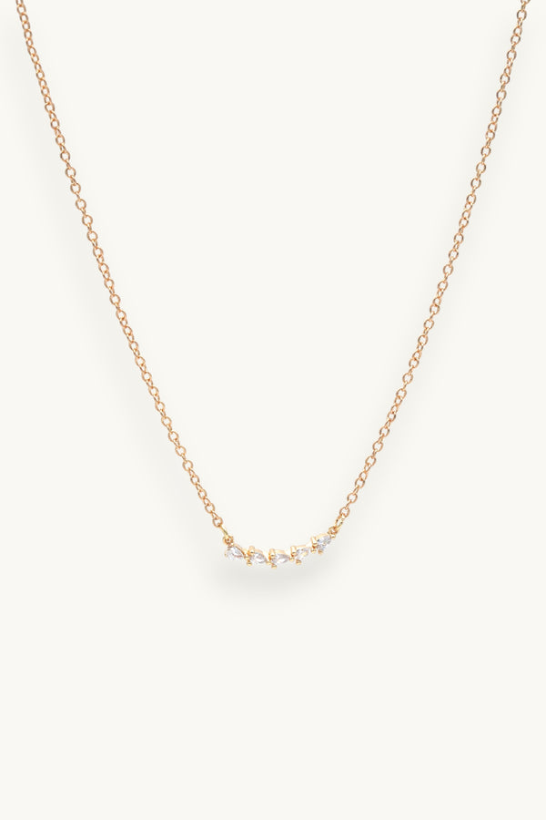 Clair Cluster Necklace