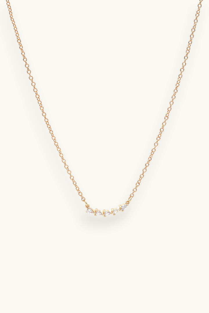 Clair Cluster Necklace