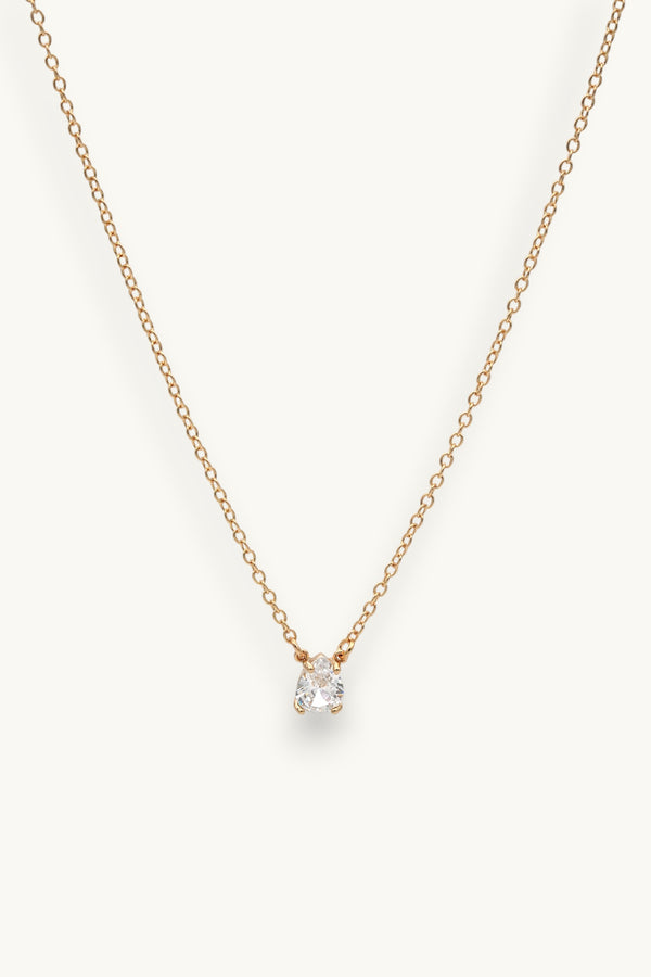 Clair Pear Necklace