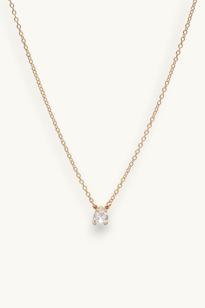 Clair Pear Necklace