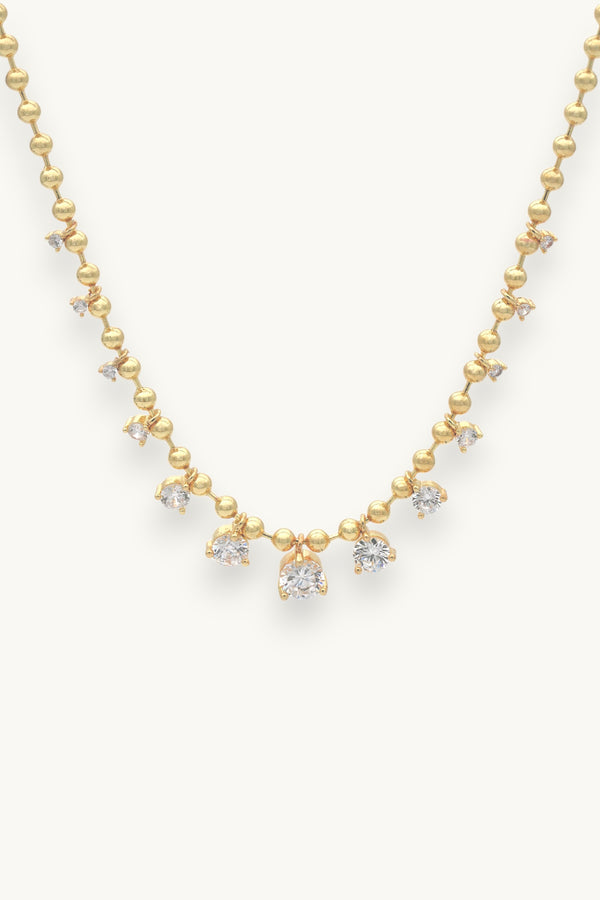 Amour Station Necklace