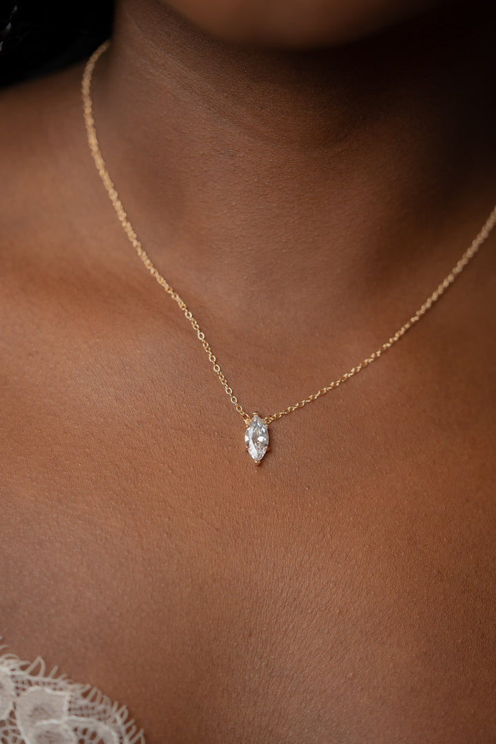 Clair Marquise Necklace