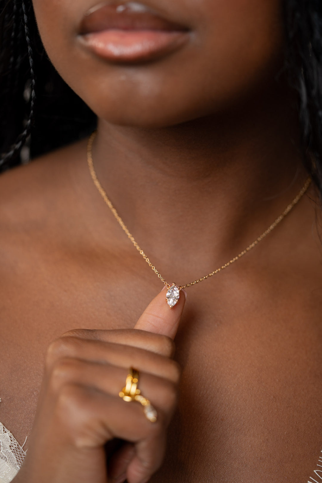 Clair Marquise Necklace