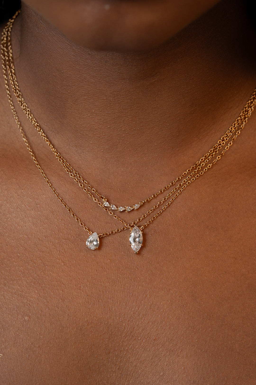 Clair Marquise Necklace
