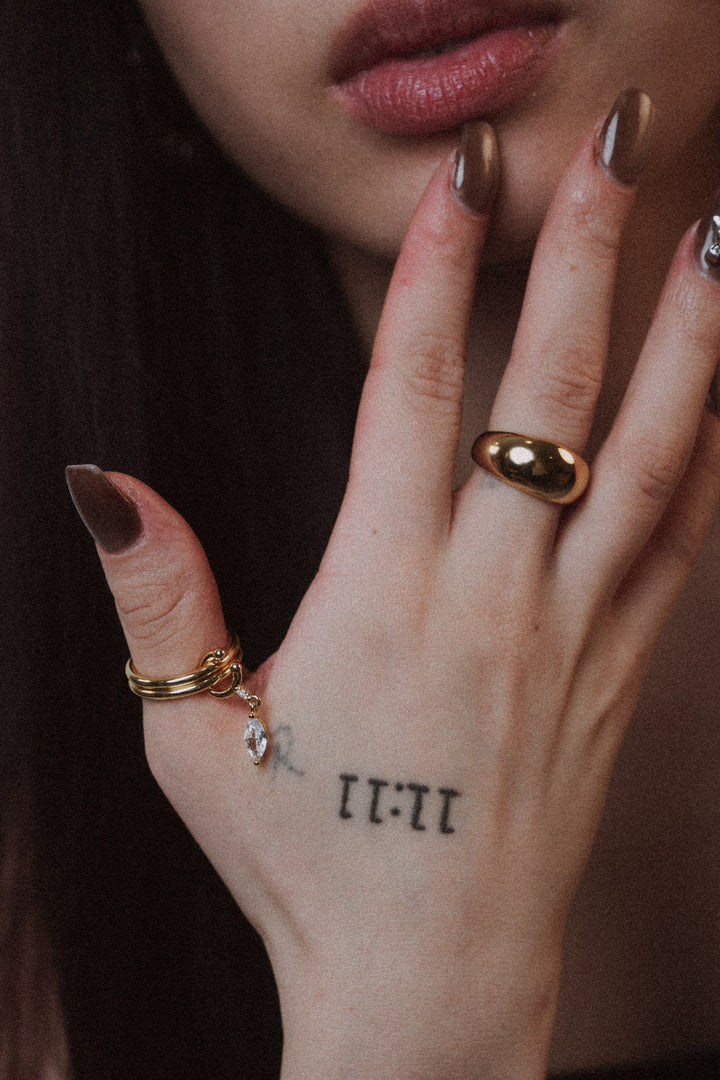 DUET MARQUISE RING